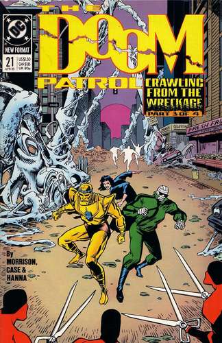  Doom Patrol #21 Cover