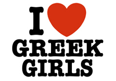 I love greek girls
