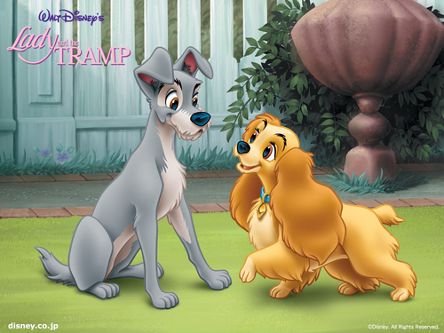  Lady and the Tramp fond d’écran