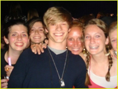  Lucas Till at Taylor Swift's show, concerto