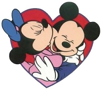  Mickey mouse and Minnie mouse