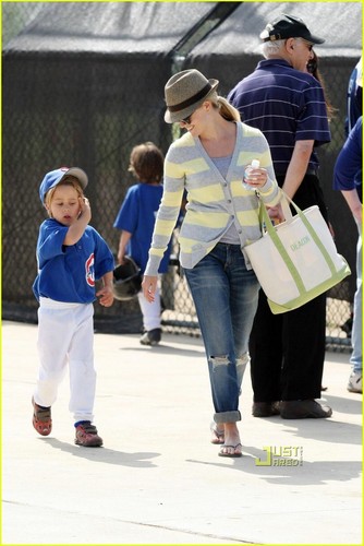  Reese with her son Deacon