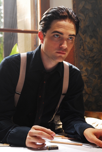  Rob as Salvador Dalí in Little Ashes <3