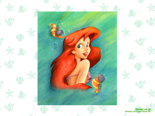  The Little Mermaid achtergrond