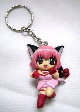  Tokyo Mew Mew - rosa, -de-rosa Ichigo Keychain