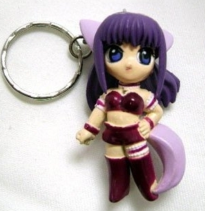  Tokyo Mew Mew - Purple Zakuro Keychain