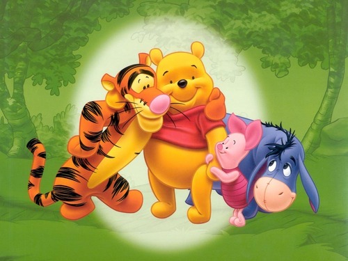  Winnie the Pooh দেওয়ালপত্র