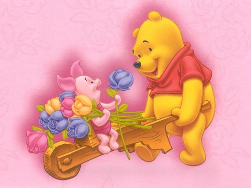  Winnie the Pooh and Piglet hình nền