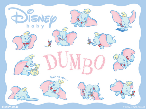  Baby Dumbo پیپر وال