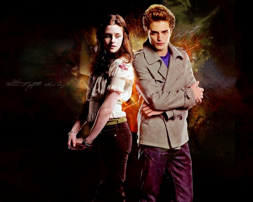  Bella & Edward kertas dinding