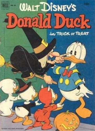  Donald بتھ, مرغابی in Trick یا Treat Comic Book