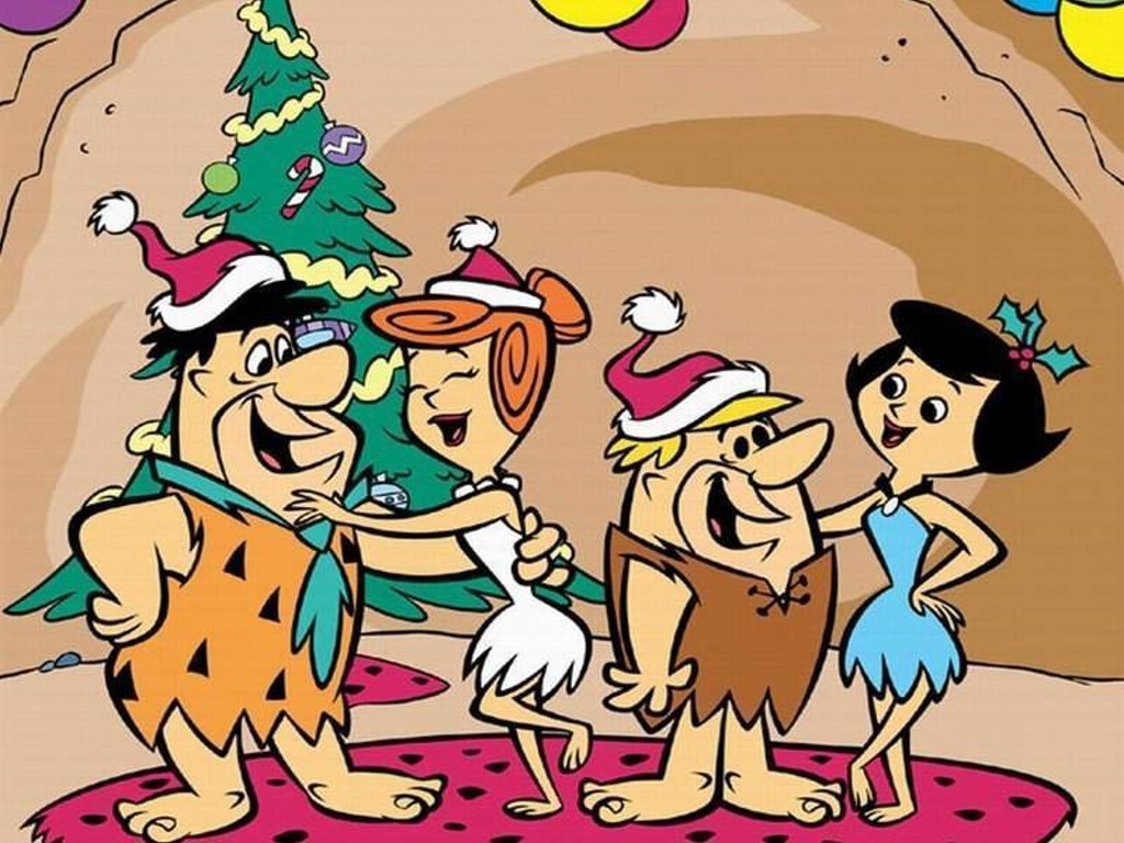 Flintstones Christmas Wallpaper