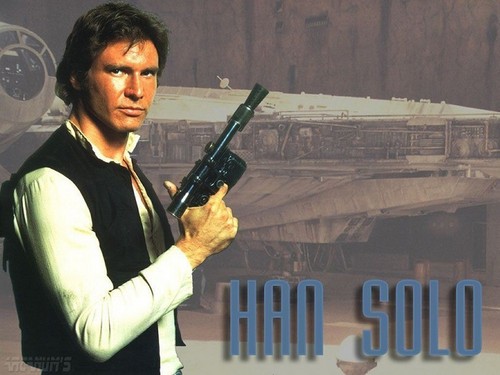  Han Solo kertas dinding