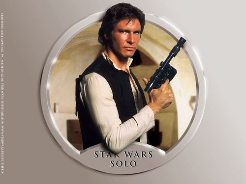  Han Solo karatasi la kupamba ukuta
