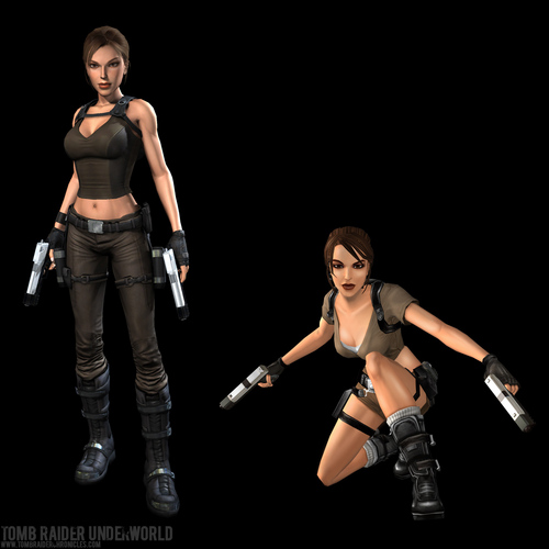  Lara Croft अंडरवर्ल्ड and Lara Croft Legend