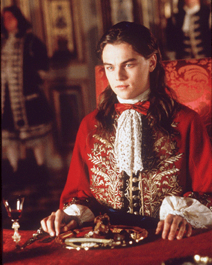  Leonardo DiCaprio as King Louis XIV