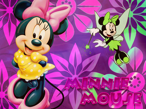  Minnie 쥐, 마우스 바탕화면