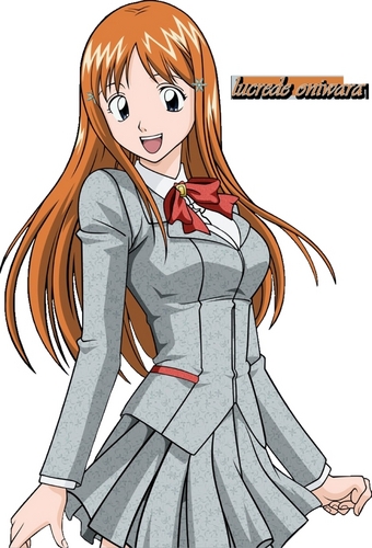  Inoue Orihime in Her School Uniform