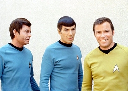  Our favorito! actors - Shatner,Nimoy and Kelley