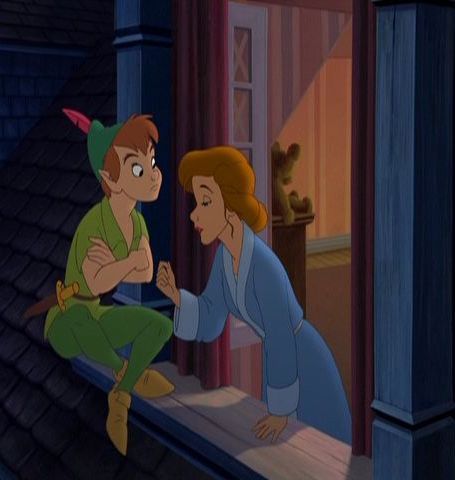  Peter Pan and Wendy Darling