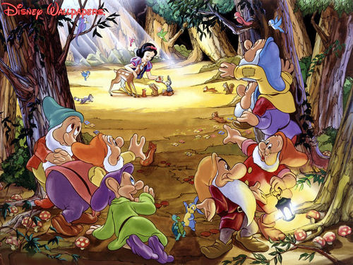 Snow White and the Seven Dwarfs Wallpaper