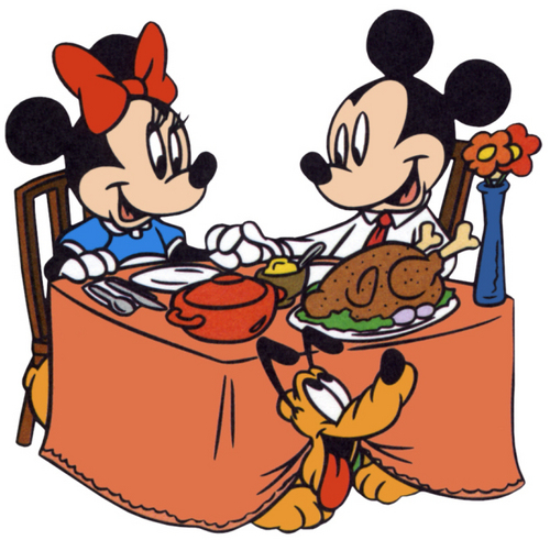  Thanksgiving Mickey and Minnie
