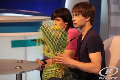 Alex with Koldun at "Contoursand" show on ONT channelthe show will be in 31th of May on tv
