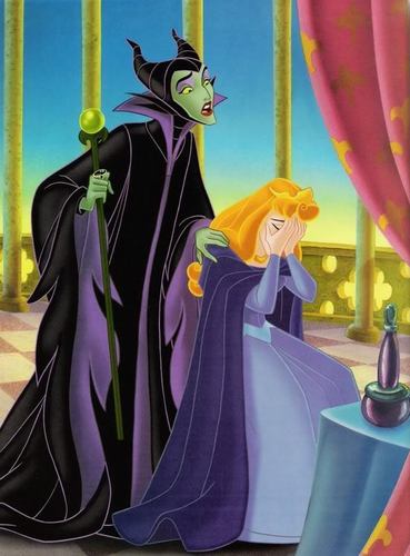  Aurora and Maleficent