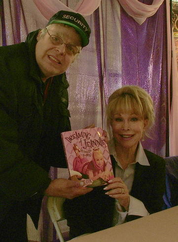  Barbara at book signing fair, 2005
