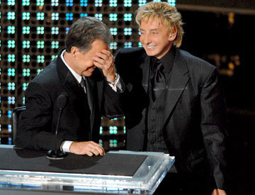  Barry Manilow and Dick Clark