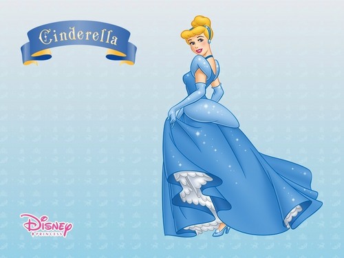  Cinderella kertas dinding