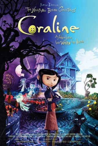  Coraline Movie Cover