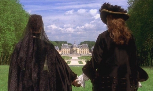  King Louis and Queen Mother Anne Gazing at Versailles