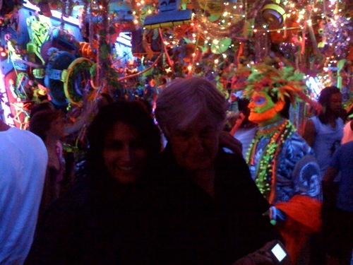  Lisa at Kenny Scharf's party