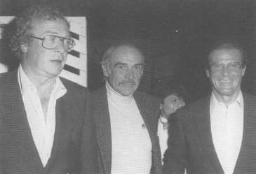  Michael Caine,Sean Connery And Roger Moore