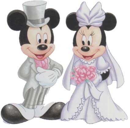  Mickey and Minnie Wedding
