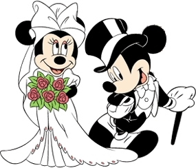  Mickey and Minnie Wedding