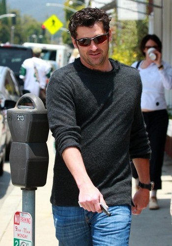  Patrick Dempsey Leaving Lunch In Brentwood