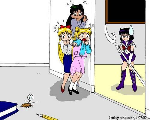  Sailor Saturn Responds to and Emergency