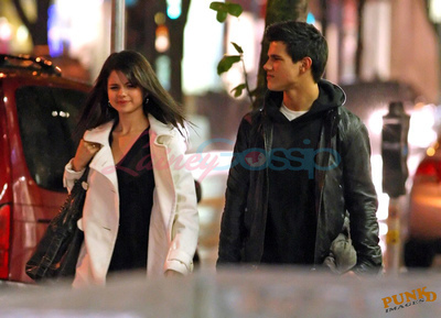 Selena Gomez and Taylor Lautner