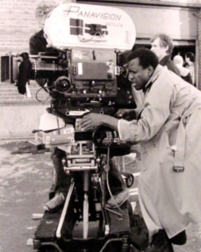  Sidney Poitier On Film Set