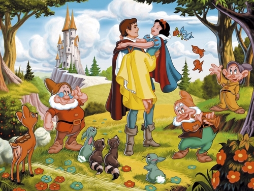  Snow White and the Seven Dwarfs wallpaper