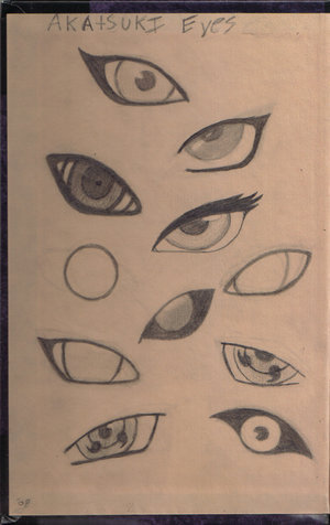  暁(NARUTO) eyes