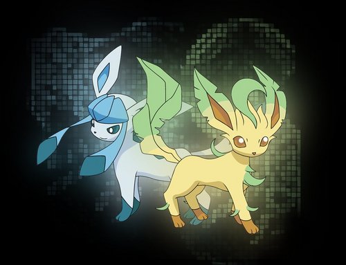  leafeon and glaceon