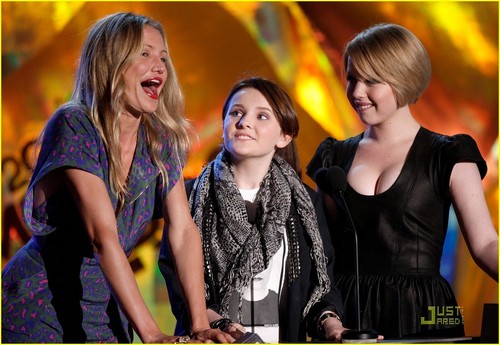  Abigail at the 엠티비 Movie Awards
