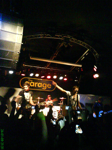  Boys Like Girls, Glasgow Garage, April 17th 2009