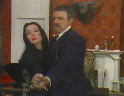 Halloween With the New Addams Family - Tish and Gomez dancing!