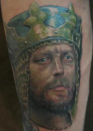 King Arthur tattoo