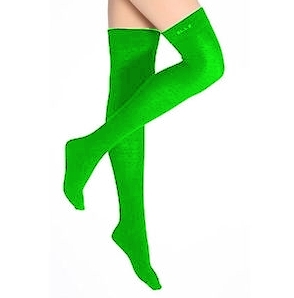  ライム green leggings