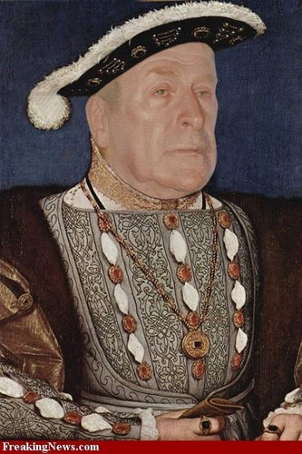  Michael Caine as Henry VIII